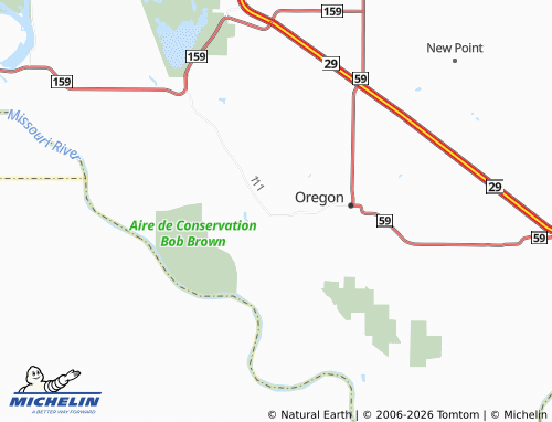 Mapa MICHELIN Forest City - ViaMichelin