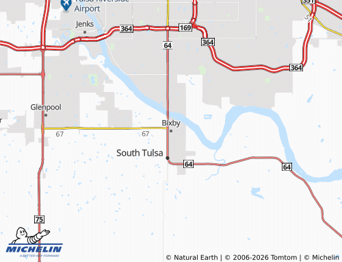 Mapa MICHELIN Bixby - ViaMichelin