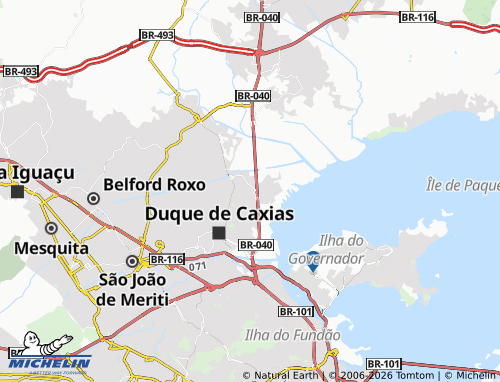 Mapa MICHELIN Jardim Gramacho - ViaMichelin