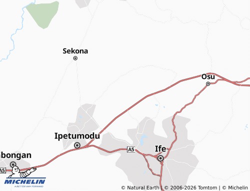 Mappa MICHELIN Ita-Elewa - ViaMichelin