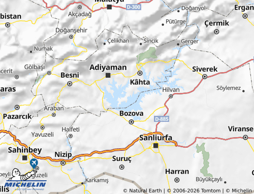 Mapa MICHELIN Samsat - ViaMichelin