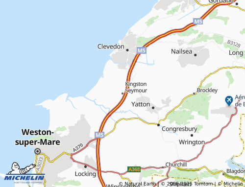 Carte MICHELIN Kingston Seymour - ViaMichelin