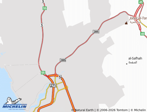 Carte MICHELIN al-Furousiyyah - ViaMichelin