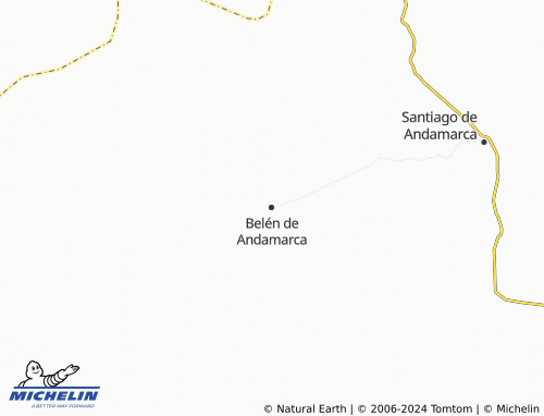 Mapa MICHELIN Belén de Andamarca ViaMichelin