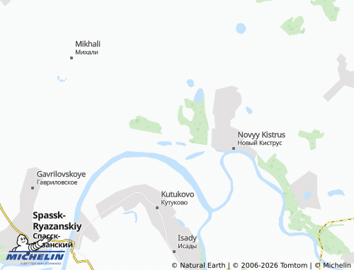 MICHELIN Uzhal'ye map - ViaMichelin