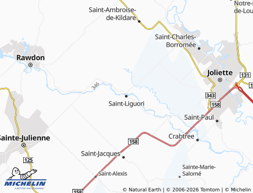 Carte MICHELIN Saint-Liguori - ViaMichelin