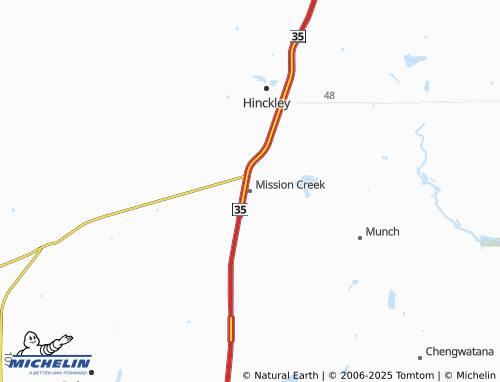 MICHELIN Mission Creek map - ViaMichelin