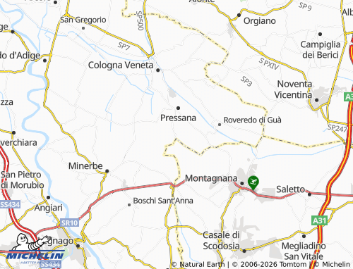 Mappa MICHELIN Oca - ViaMichelin