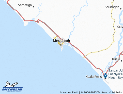 MICHELIN Kamp Belakang map - ViaMichelin