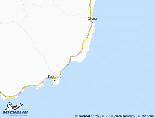 MICHELIN Iwawada map - ViaMichelin