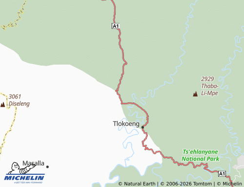 MICHELIN Mafika-Lisiliu map - ViaMichelin