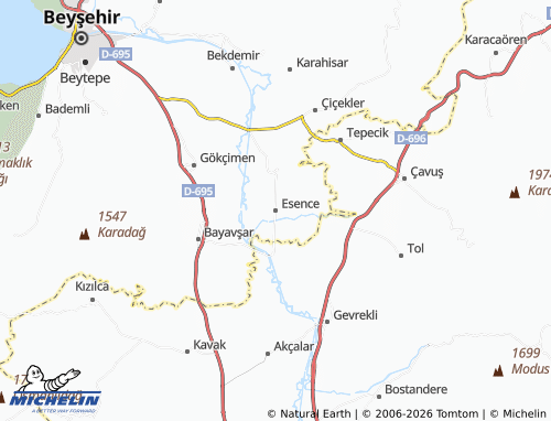 Mappa MICHELIN Esence - ViaMichelin