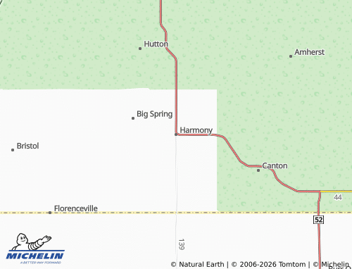 Carte MICHELIN Harmony - ViaMichelin