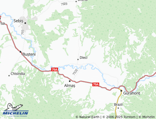 MICHELIN Dieci map - ViaMichelin