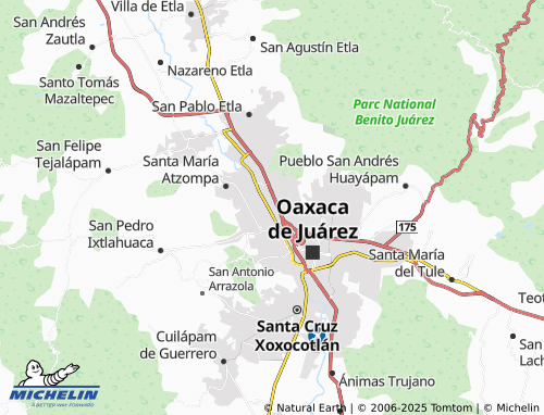 MICHELIN Revolución map - ViaMichelin