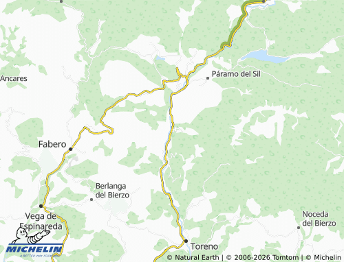 MICHELIN Barrio de la Vega map - ViaMichelin