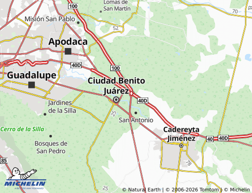Mappa MICHELIN Villas San José - ViaMichelin