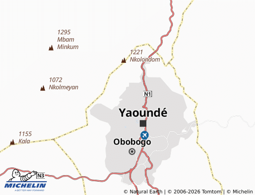 Mapa MICHELIN Ntougou - ViaMichelin