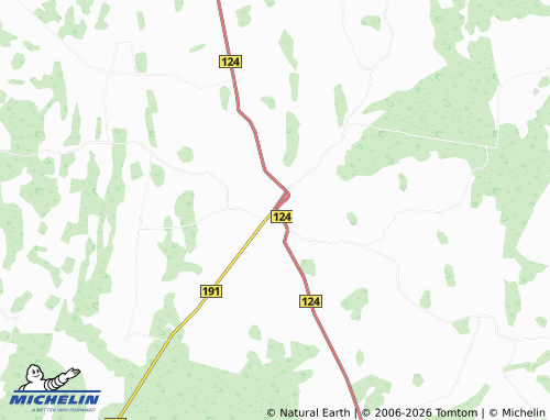 MICHELIN Vabalninkas map - ViaMichelin
