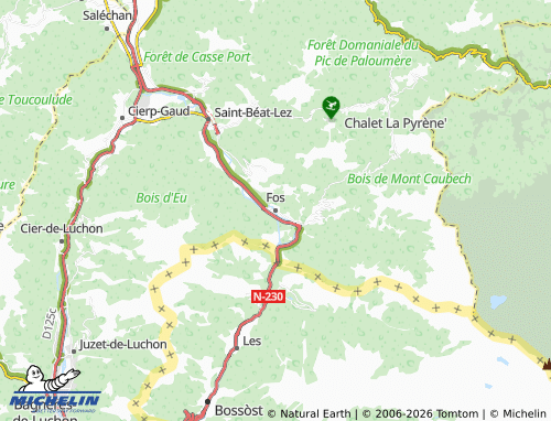 Mappa MICHELIN Fos - ViaMichelin