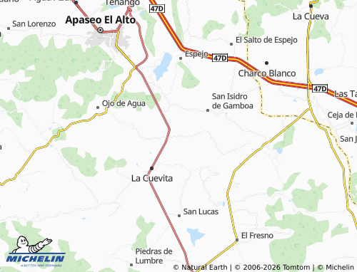 Mappa MICHELIN El Terrero - ViaMichelin