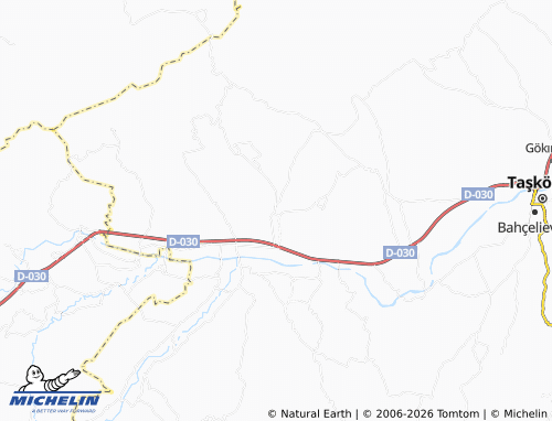 MICHELIN Çetmi map - ViaMichelin
