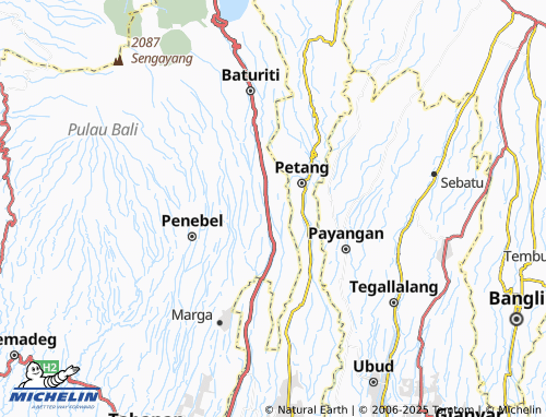 MICHELIN Luwus map - ViaMichelin