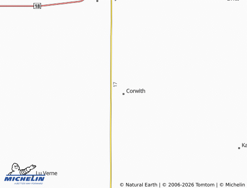 Mapa MICHELIN Corwith - ViaMichelin