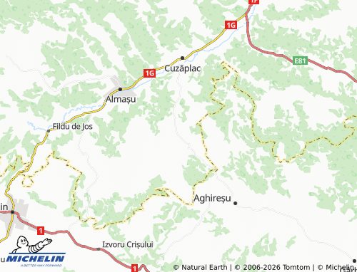 Mappa MICHELIN Petrindu - ViaMichelin