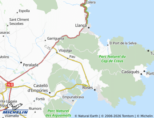 Carte MICHELIN Masia Isaac - ViaMichelin