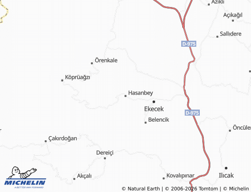 Kaart MICHELIN Hasanbey - ViaMichelin