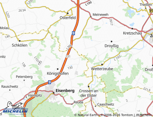 MICHELIN Walpernhain map - ViaMichelin