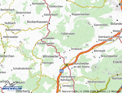 Carte MICHELIN Wambacherhof - ViaMichelin