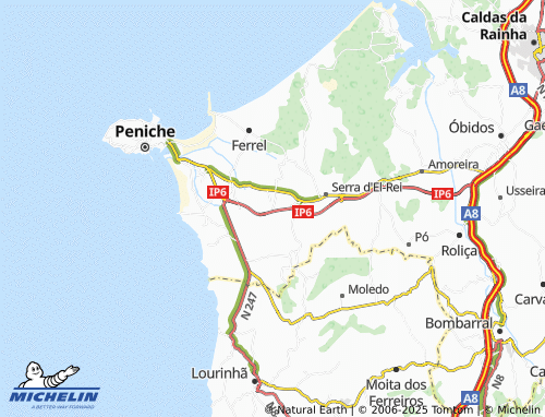 MICHELIN Reinaldes map - ViaMichelin