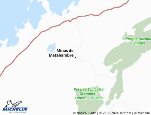 Mapa MICHELIN Minas de Matahambre - ViaMichelin