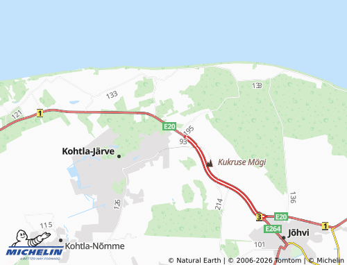Carte MICHELIN Järve küla - ViaMichelin