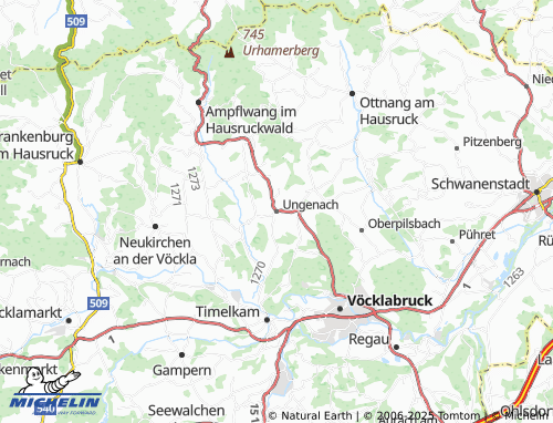 MICHELIN Ungenach map - ViaMichelin