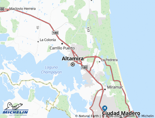 MICHELIN Santo Domingo map - ViaMichelin