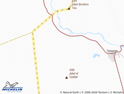MICHELIN Aligider map - ViaMichelin