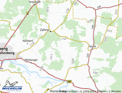 Mapa MICHELIN Leetza - ViaMichelin