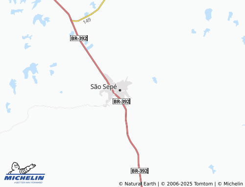 MICHELIN Bela Vista map - ViaMichelin