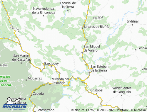 MICHELIN Valero map - ViaMichelin