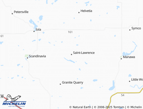 MICHELIN-Landkarte Saint-Lawrence - ViaMichelin