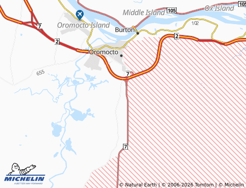 MICHELIN-Landkarte Haneytown - ViaMichelin