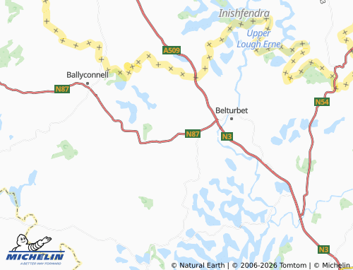 Mappa MICHELIN Killynaher - ViaMichelin