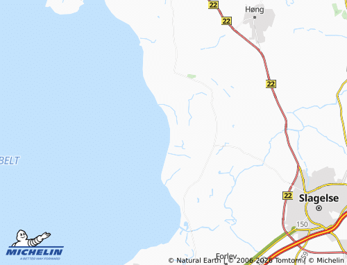 Mappa MICHELIN Stillinge Strand - ViaMichelin