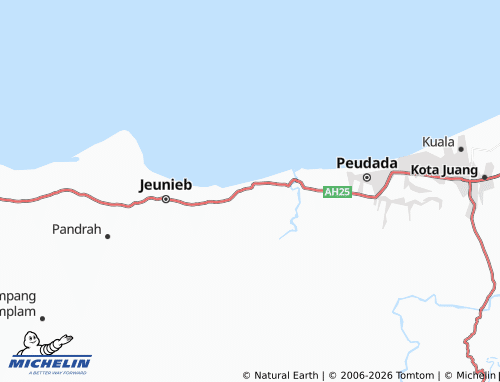 Mapa MICHELIN Padang Kasab - ViaMichelin