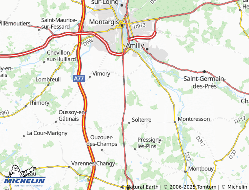 MICHELIN Les Collinons map - ViaMichelin