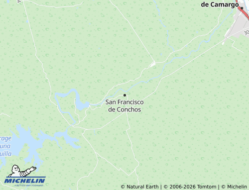 Mappa MICHELIN San Francisco de Conchos - ViaMichelin