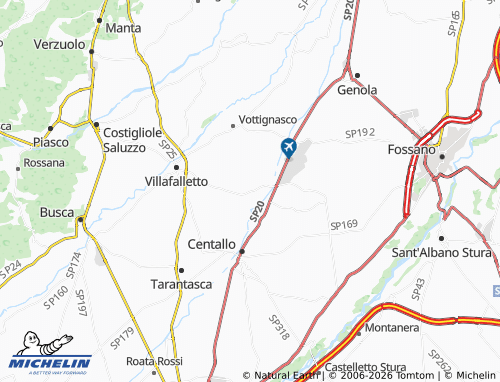 Mapa MICHELIN Mellea - ViaMichelin